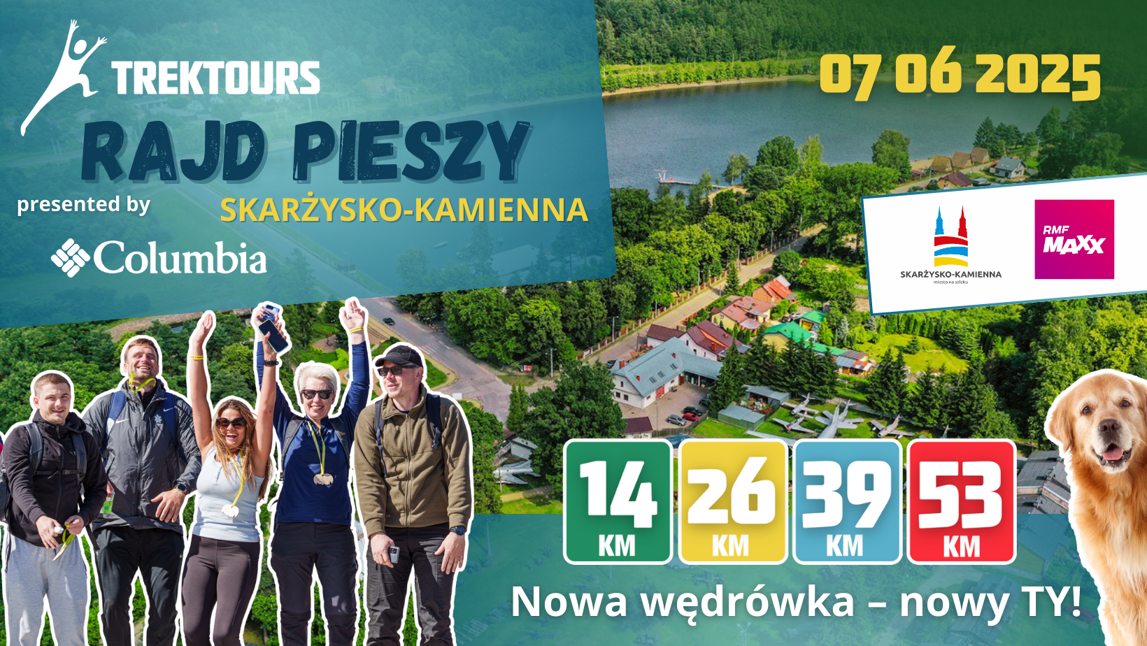 Rajd pieszy TrekTours: Skarżysko-Kamienna presented by Columbia