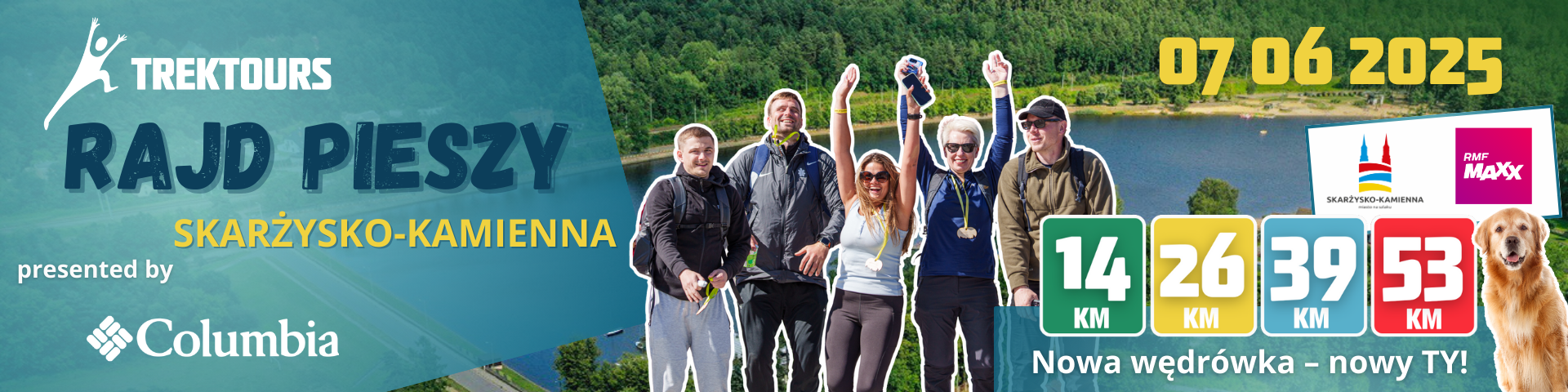 Rajd pieszy TrekTours: Skarżysko-Kamienna presented by Columbia