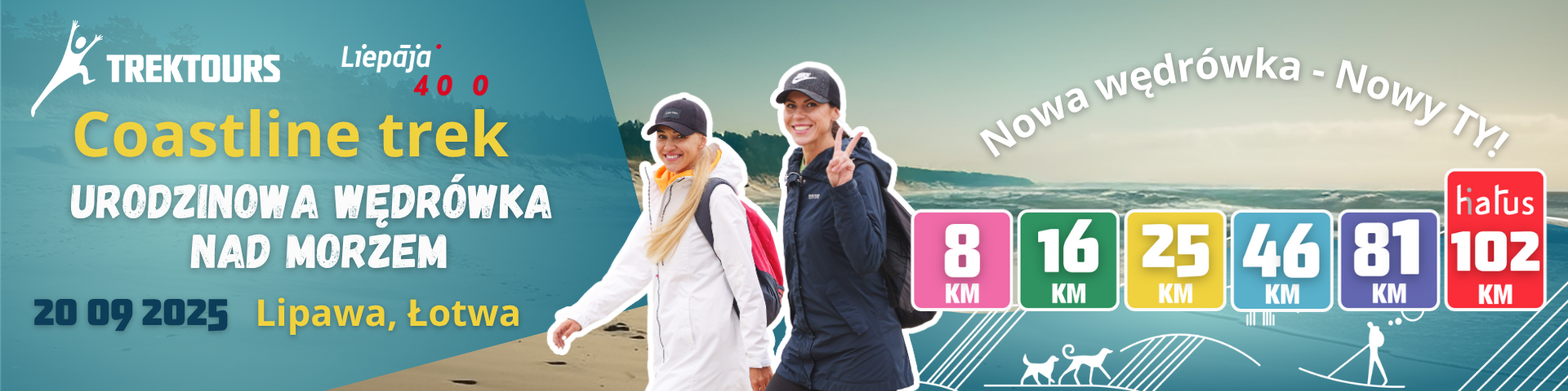 Coastline Trek’25: Urodzinowa wędrówka nad morzem