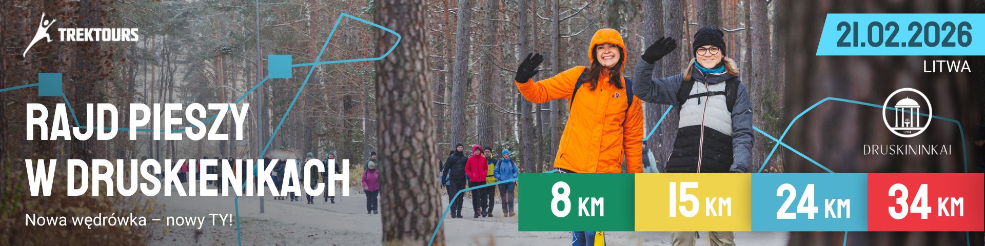 Rajd Pieszy w Druskienikach