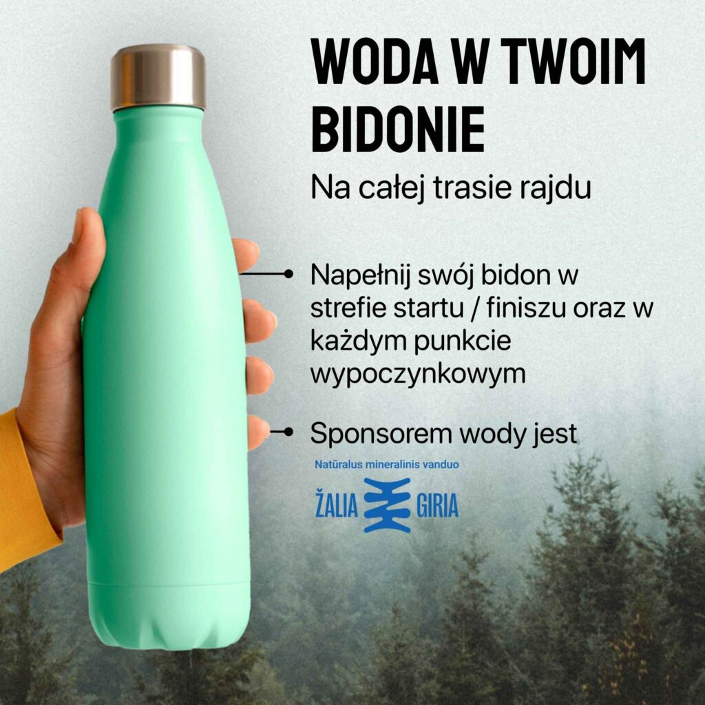 TrekTours woda Žalia giria